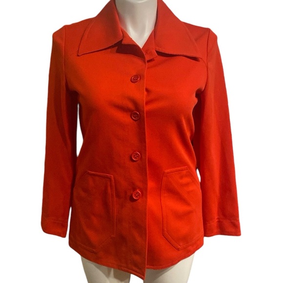Vintage Jack Winter Londeen Double Knit Leisure Style Jacket, 70’s - Picture 1 of 6